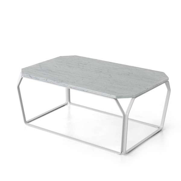 Couchtisch Coffee table TRAY 3 Marmo - mit Marmorplatte